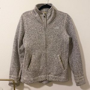 The North Face Heather Gray ZipUp